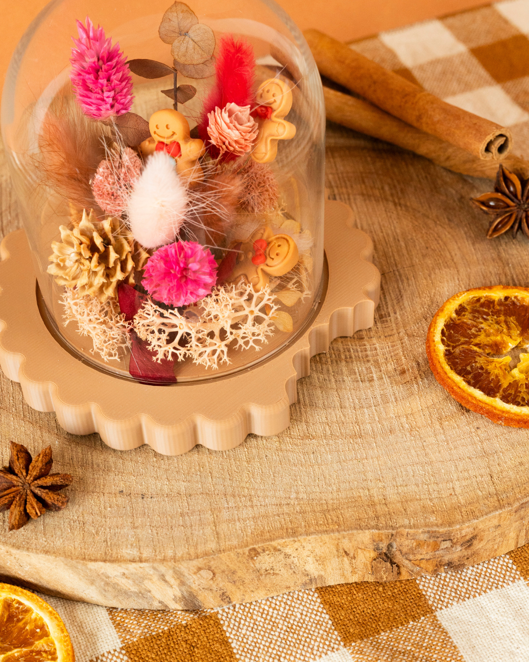KIT DIY Cloche Pain d'épice