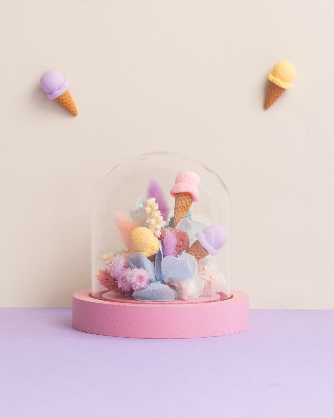 KIT DIY Cloche Ice Cream