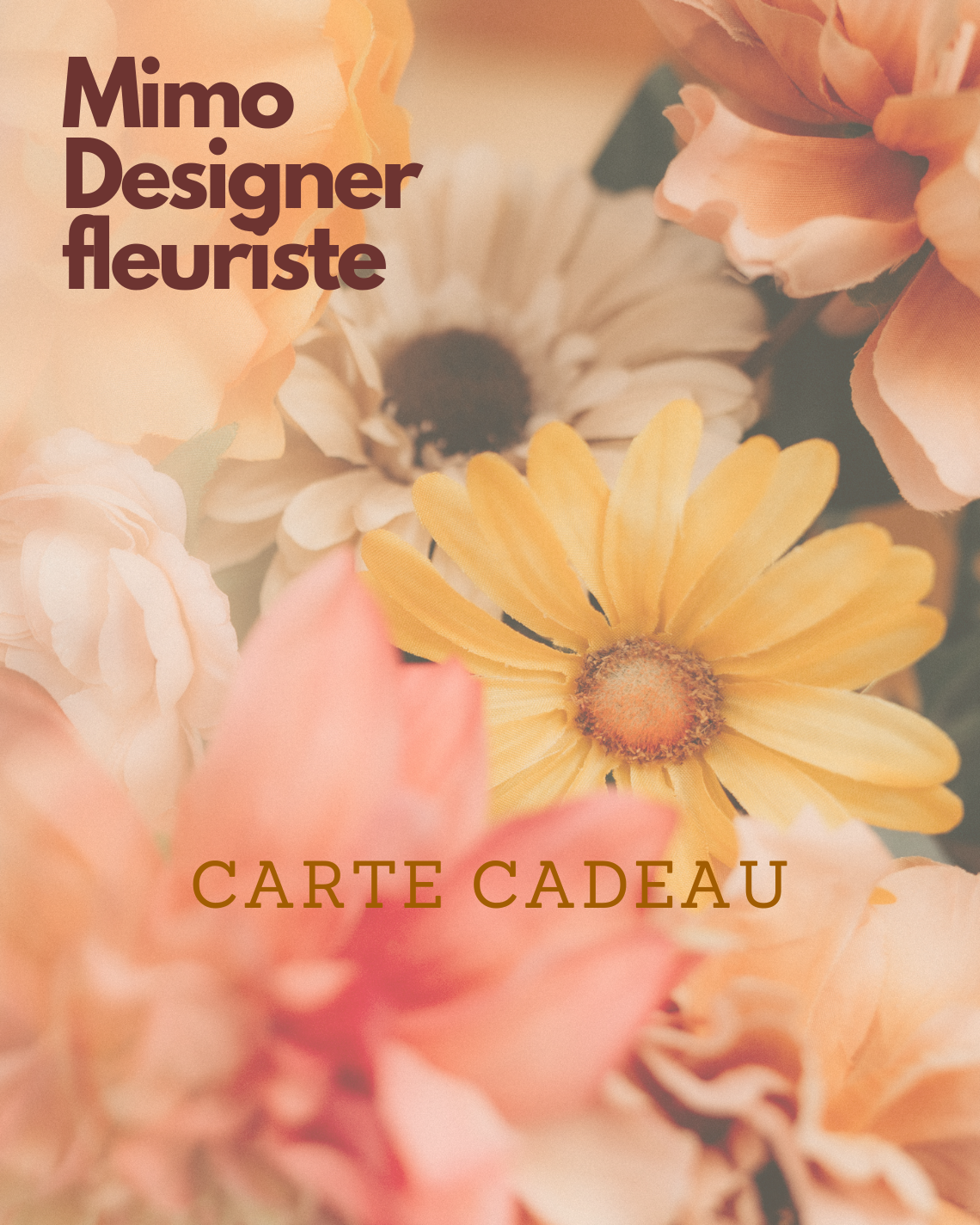 Carte Cadeau Florale