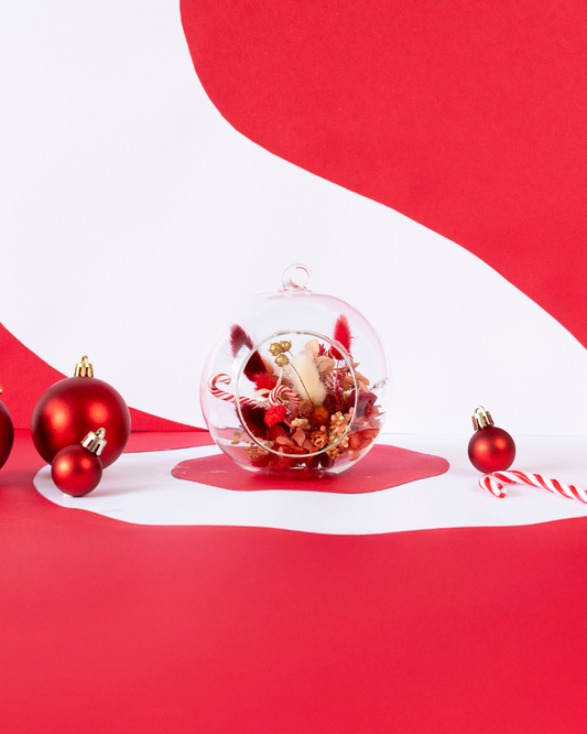 Boule Fleurie Sucre d'Orge - Grand Format