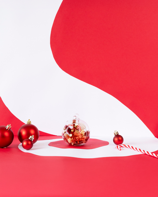 Boule Fleurie Sucre d'Orge - Petit Format