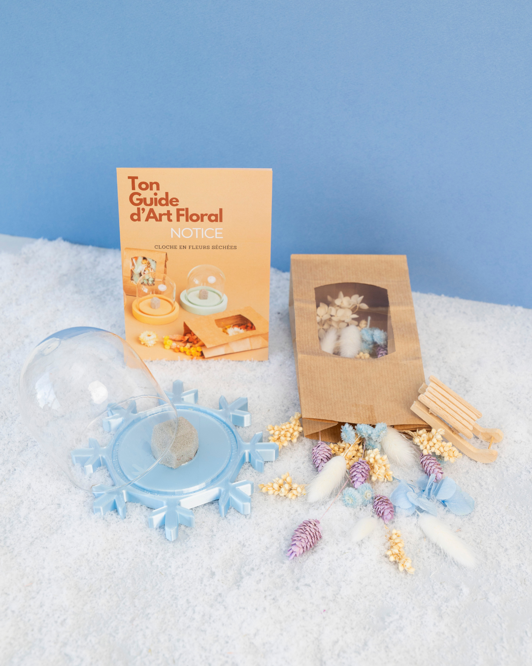 KIT DIY Cloche Flocon