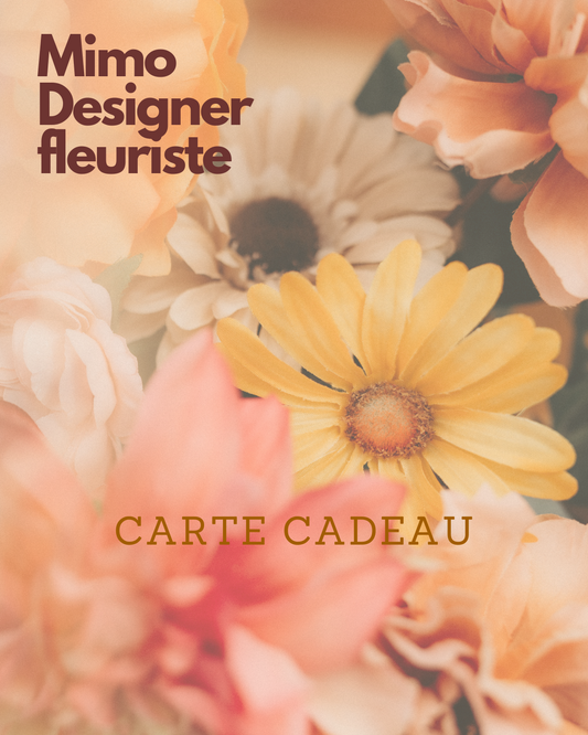 Carte Cadeau Florale