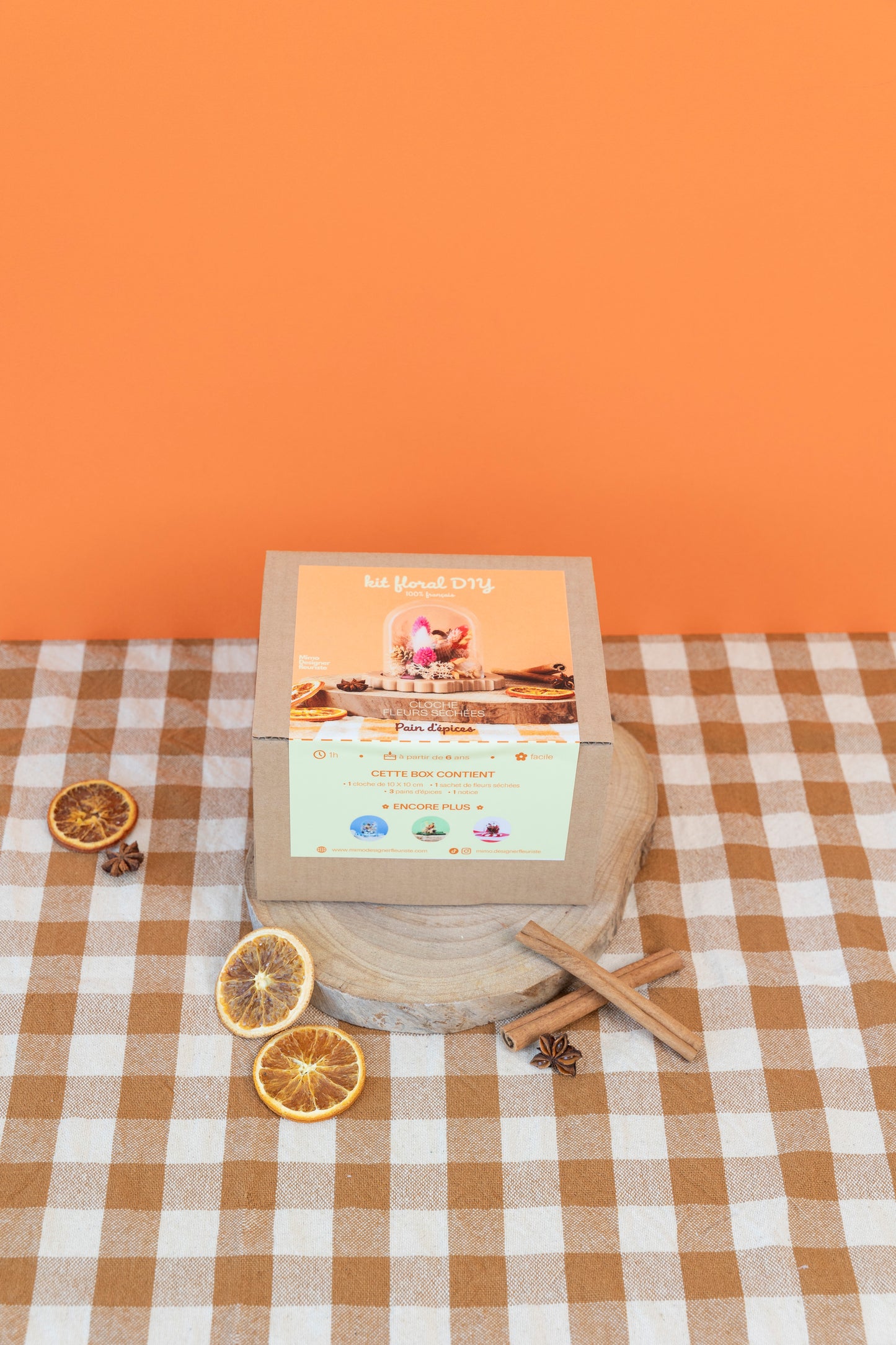 KIT DIY Cloche Pain d'épice